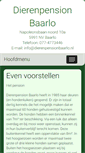 Mobile Screenshot of dierenpensionbaarlo.nl