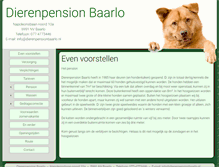 Tablet Screenshot of dierenpensionbaarlo.nl